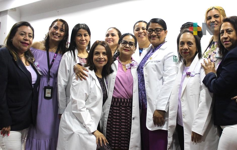 Conmemora Día Internacional de la Mujer, UMAE del IMSS en Veracruz