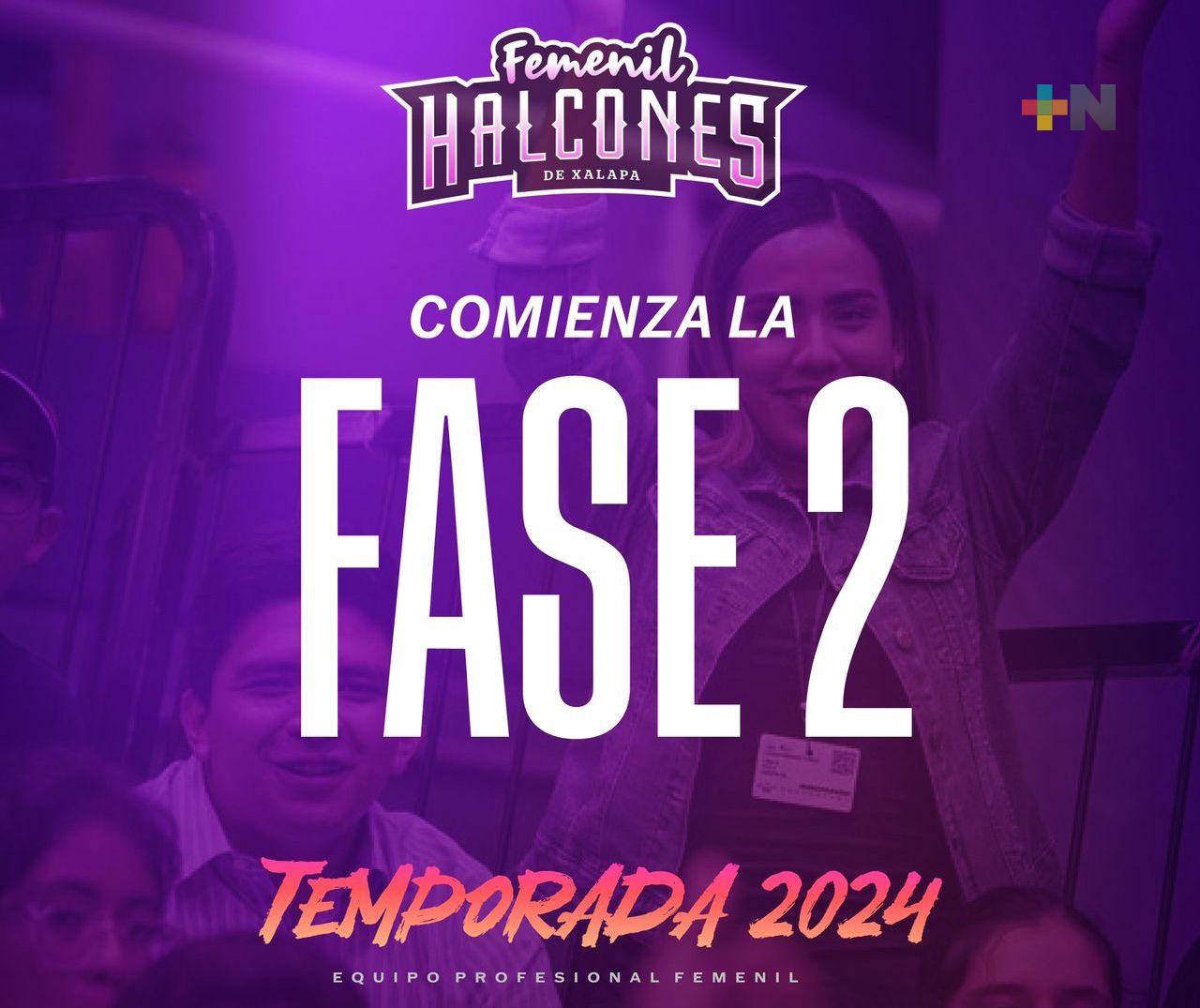 Inicia segunda fase de venta de abonos para la temporada 2024 de Halcones de Xalapa Femenil