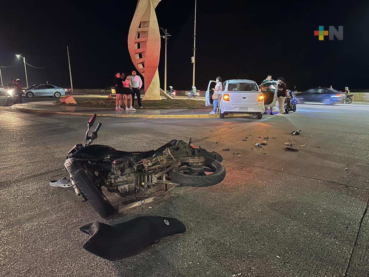 Continúan accidentes de motocicletas; se hacen operativos especiales de prevención