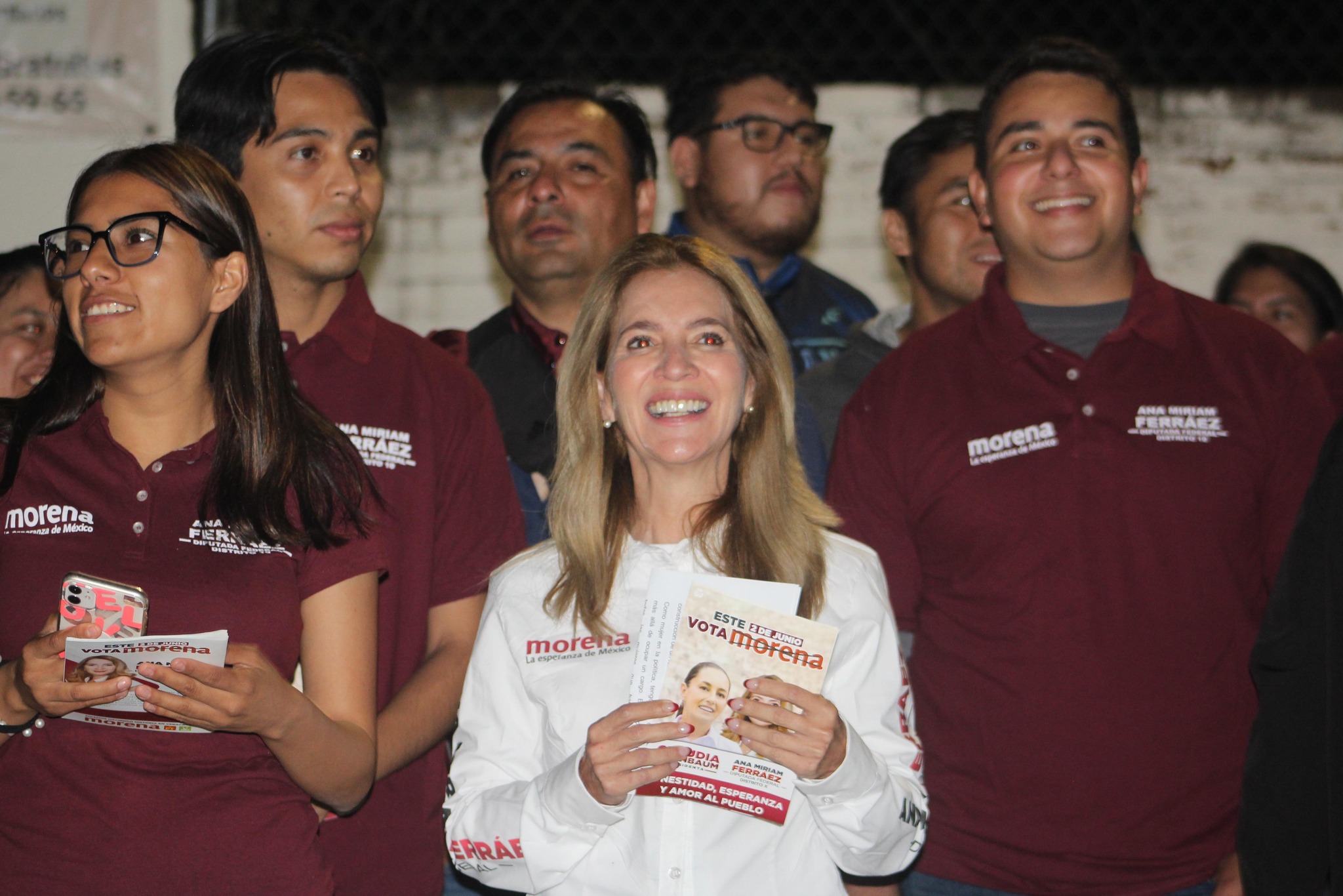 Ana Miriam Ferraéz arrancó campaña a diputación federal, en Chiltoyac