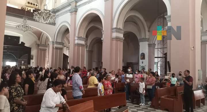 Siguen los trabajos en Catedral de Veracruz