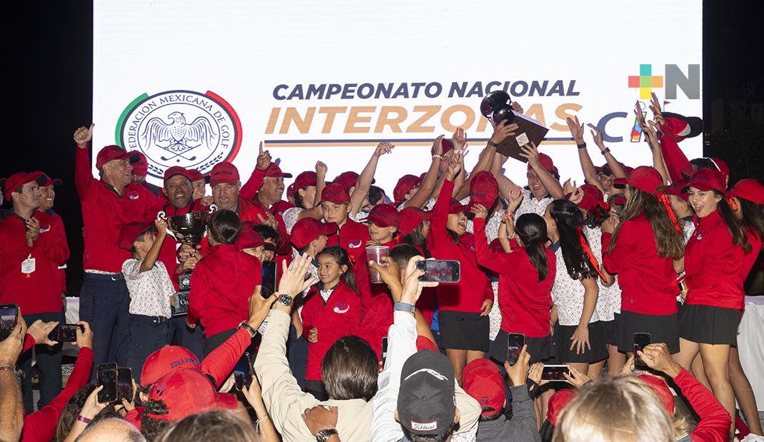 Zona Centro arrasa en el Campeonato Nacional Interzonas «Lorena Ochoa»