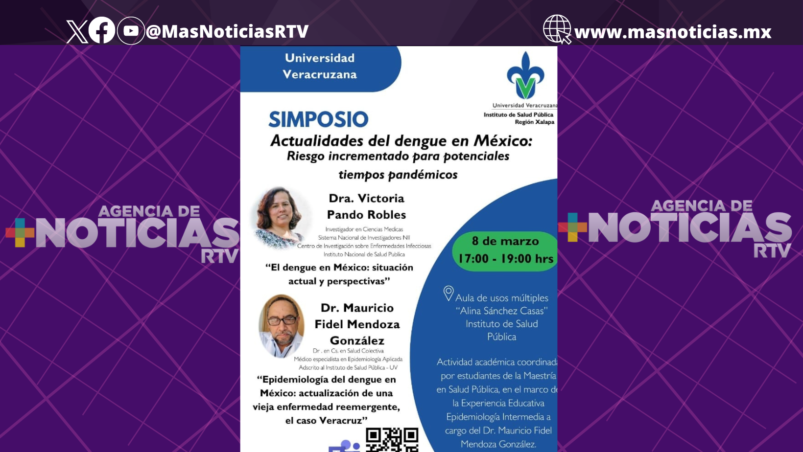 UV llevará a cabo simposio sobre dengue y la situación actual