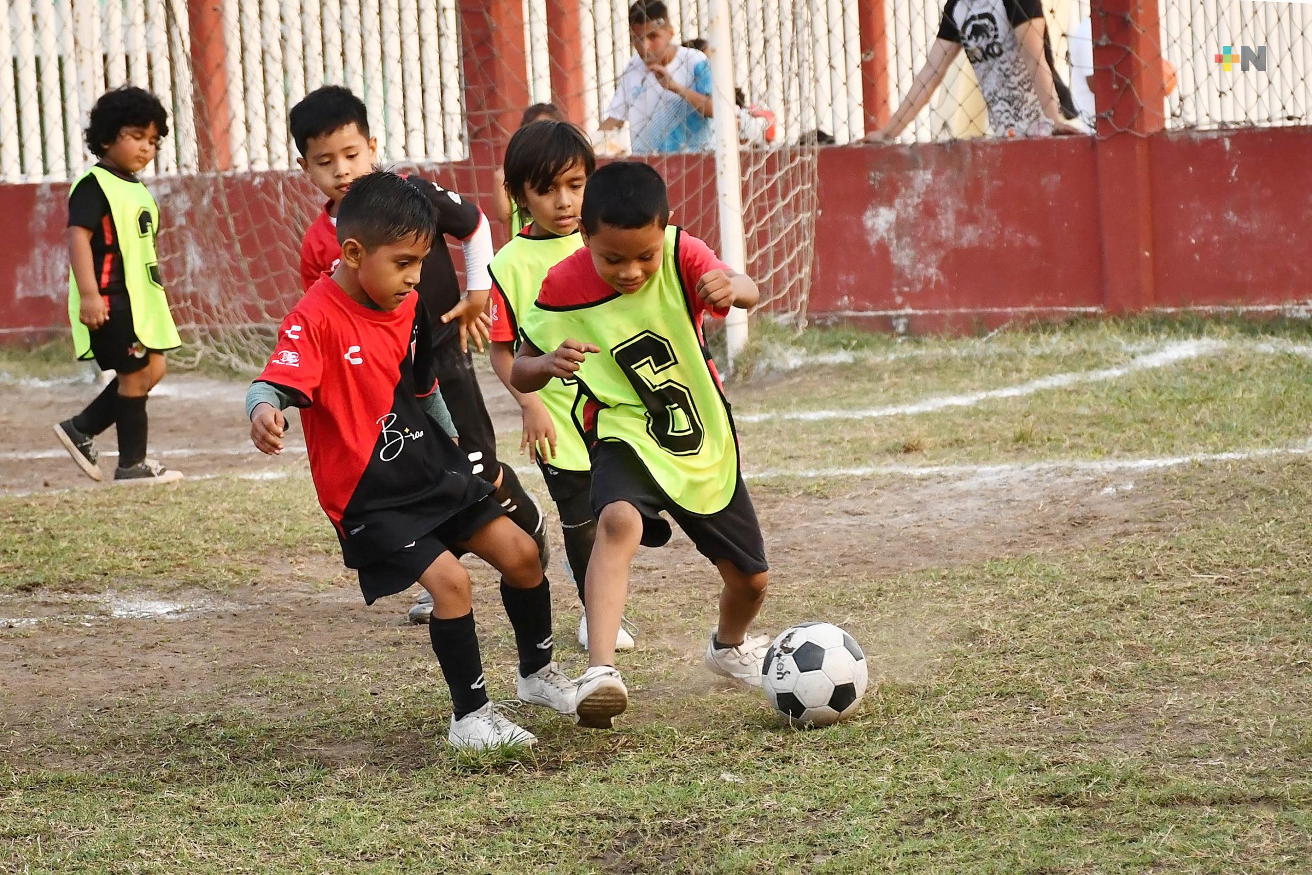 Se disputa la octava jornada en la Súper Liga Infantil
