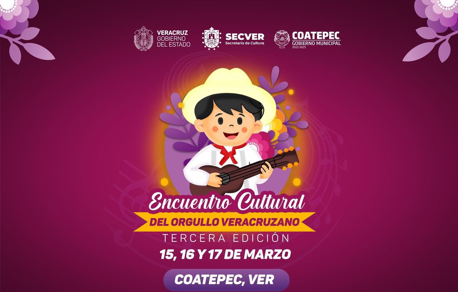 Realizarán tercera edición del «Encuentro Cultural del Orgullo Veracruzano» en Coatepec