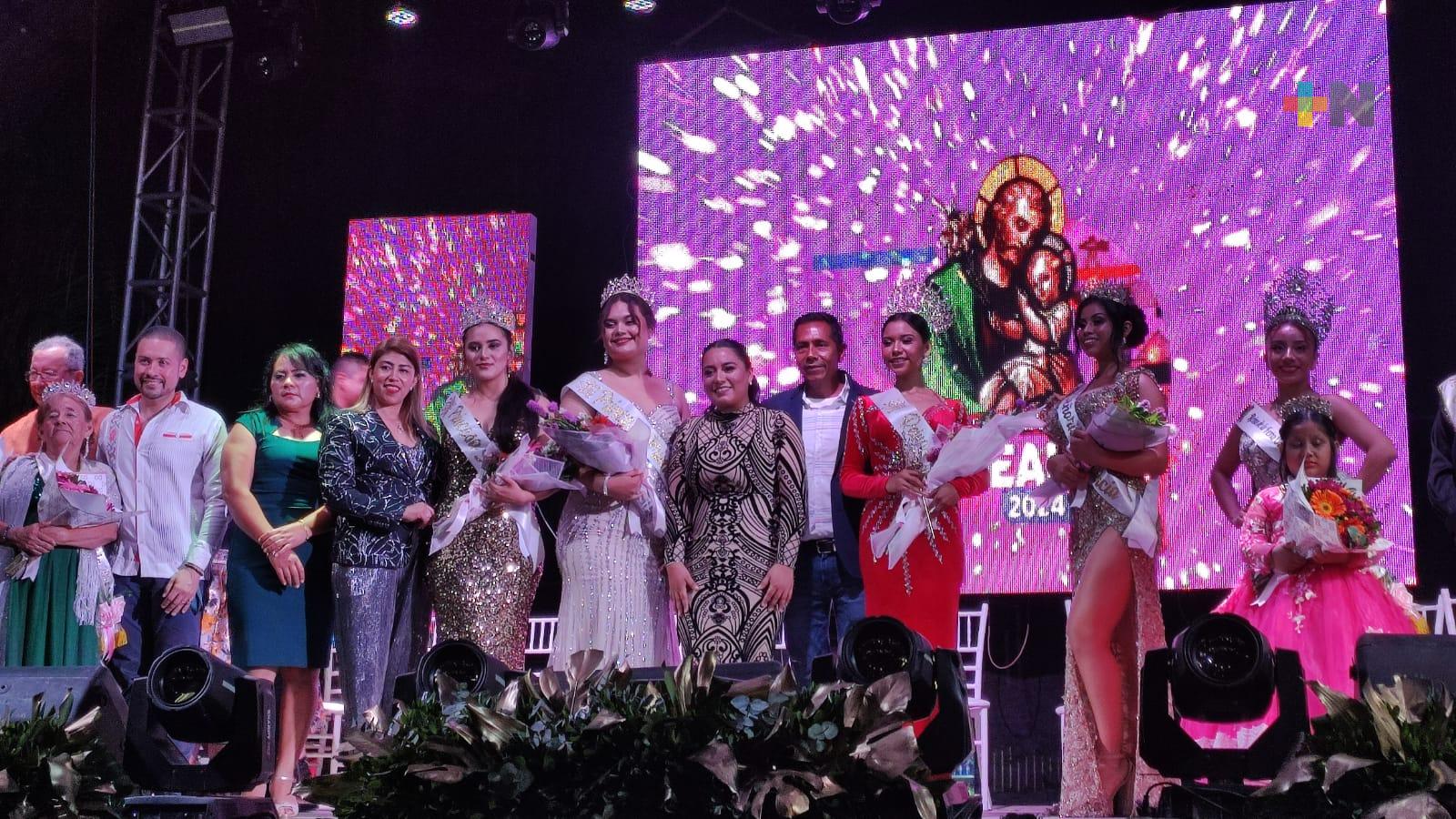 Feria de Omealca quedó inaugurada con la coronación de la corte real 2024