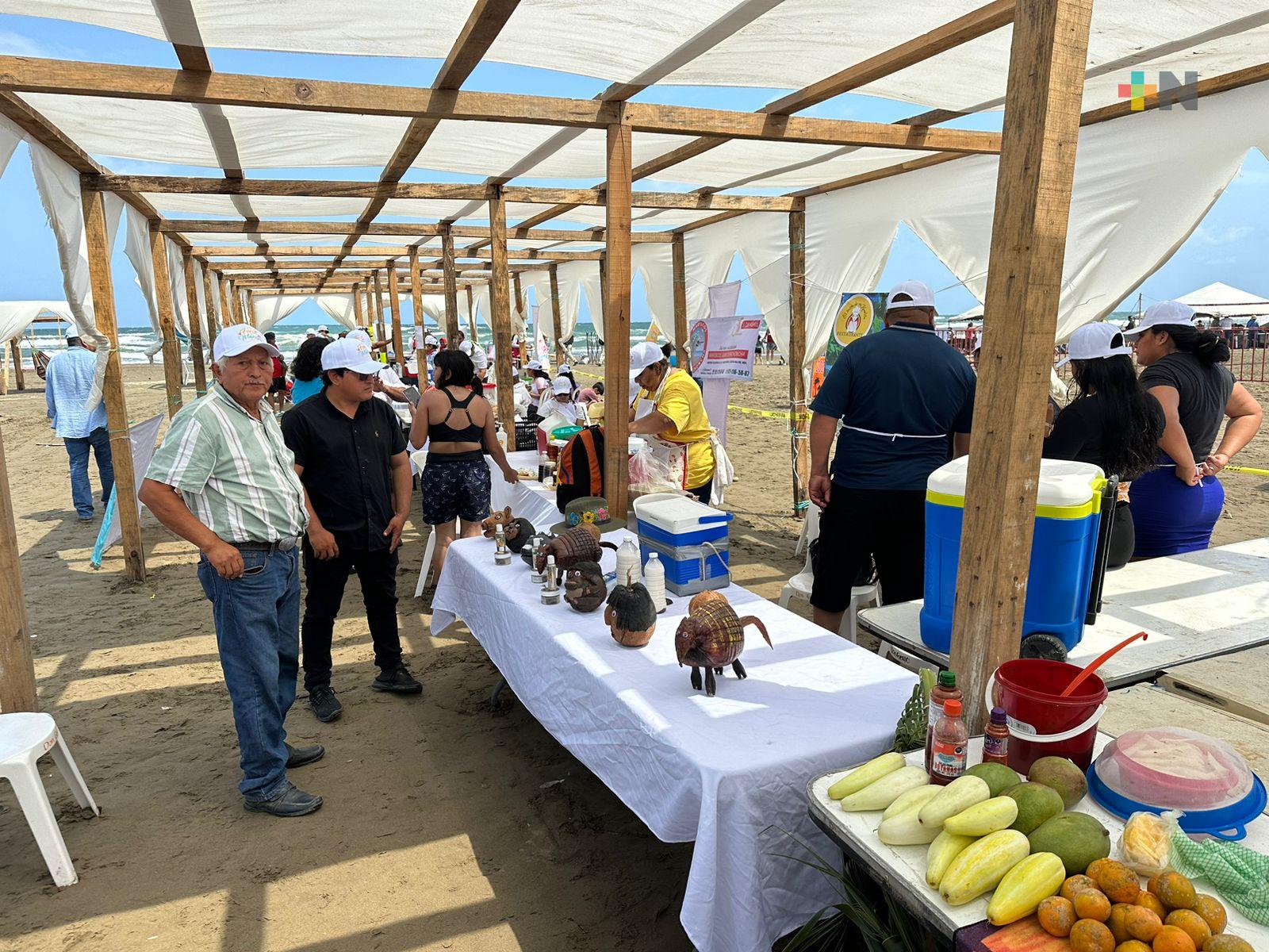 Feria del marisco en Coatzacoalcos para disfrute de turistas