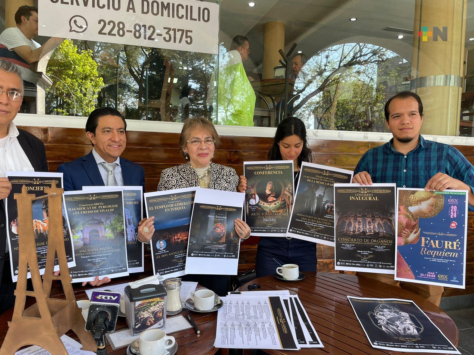 Xalapa, una de las sedes de Festival internacional de música y arte sacro