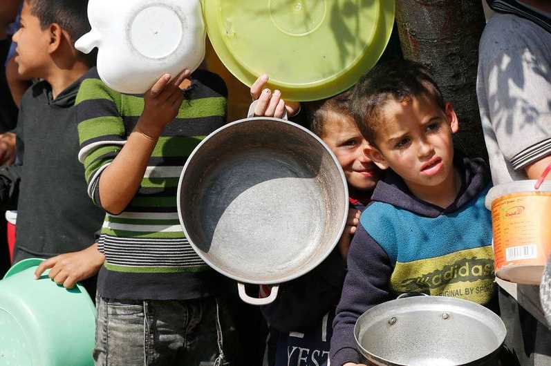 En Gaza el hambre amenaza a una de cada cinco personas