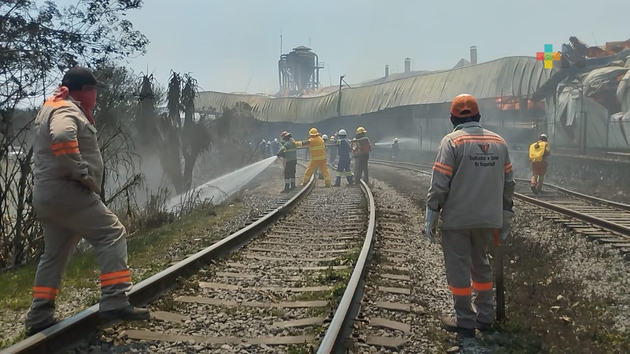 Zona centro de Veracruz también con incendios controlados; se reitera llamado a prevenir
