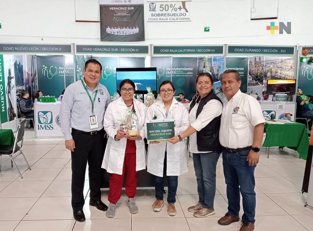 Incorpora IMSS a 191 nuevos médicos a su plantilla laboral para región sur de Veracruz
