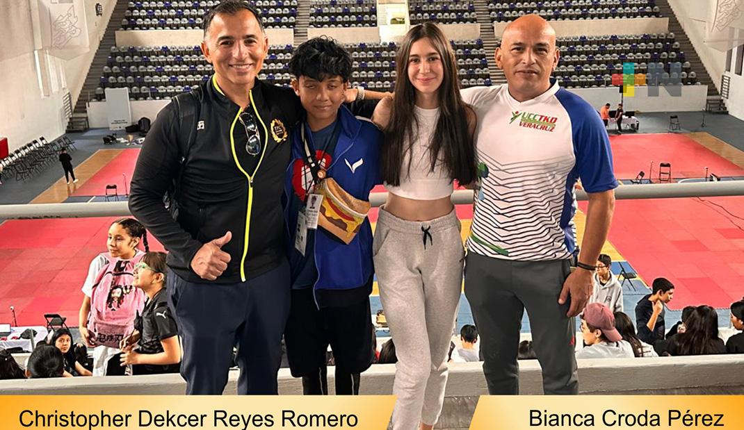 Taekwondoines de KIDO Boca y Riviera Veracruzana al Macro Regional de Puebla