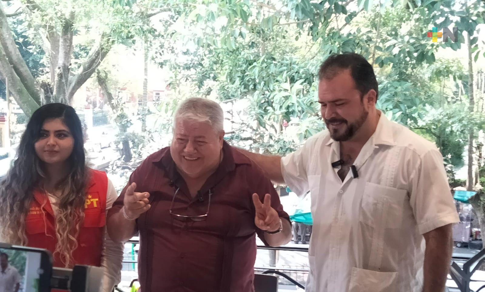 Confirma Manuel Huerta que INE cambió fórmulas al Senado en Veracruz