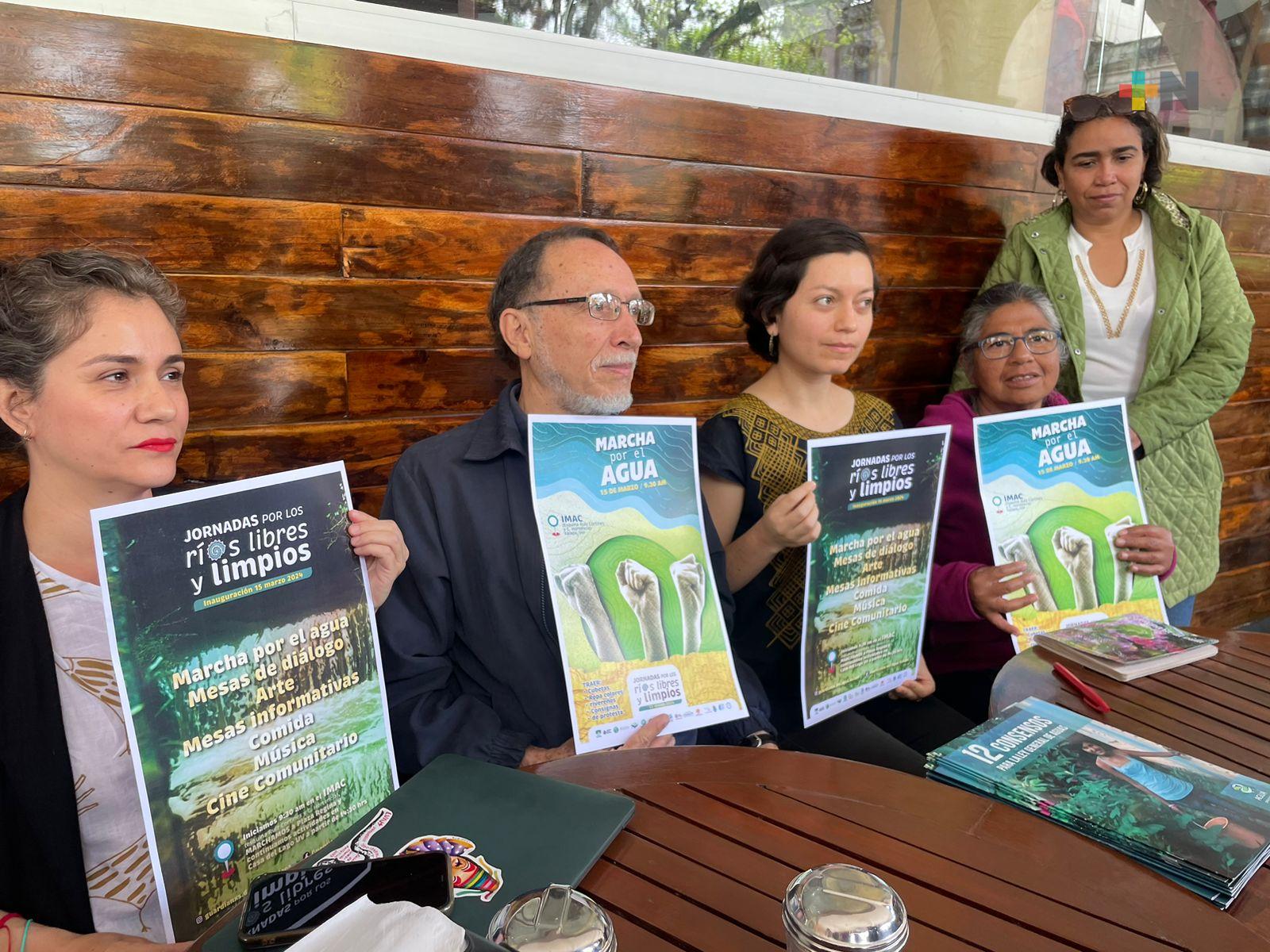 El 15 de marzo realizarán jornada por ríos libres y limpios