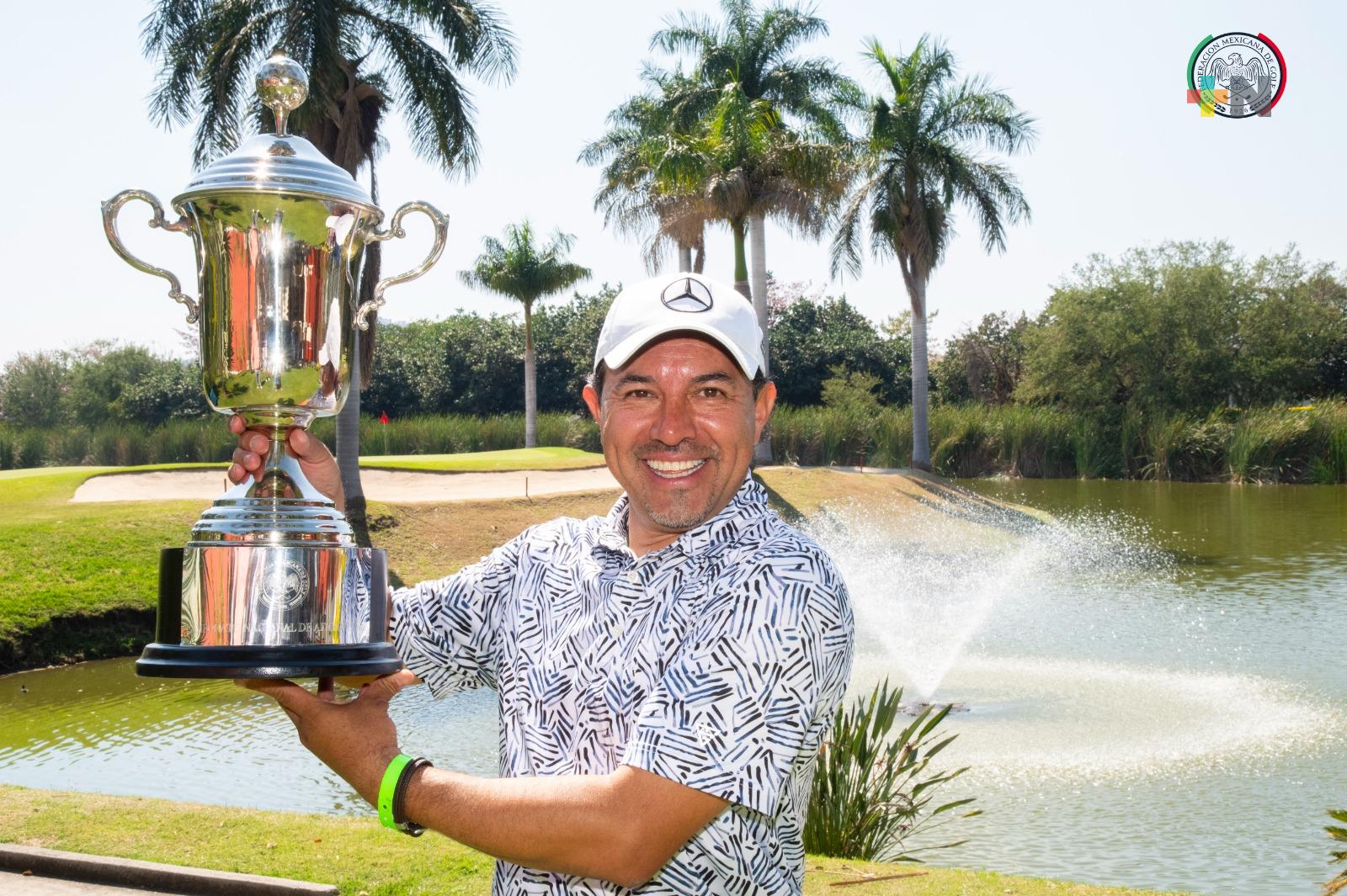 Mario Olmos logra el Campeonato Nacional de Aficionados, en Golf