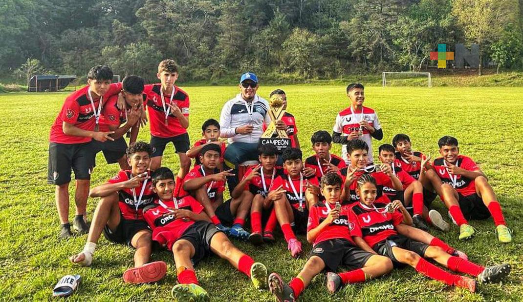 Selección de la Liga Oropeza, campeón del Estatal categoría 2010