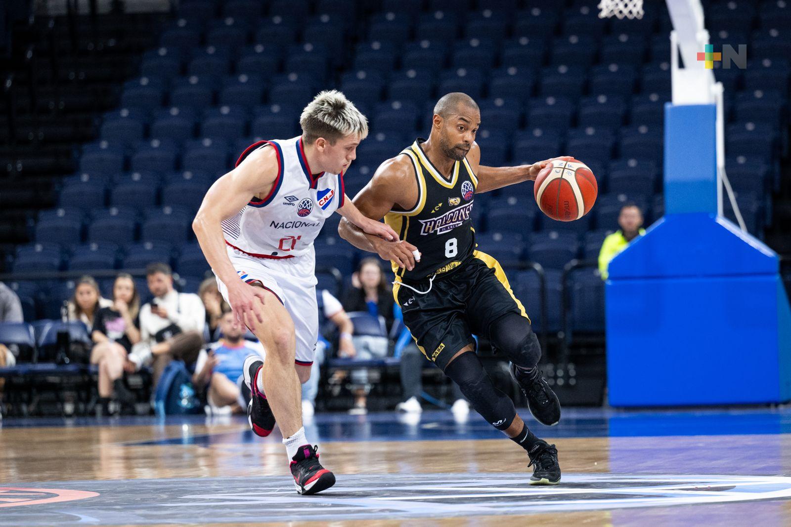 Nacional de Montevideo vence por 79-78 a Halcones de Xalapa en la BCLA