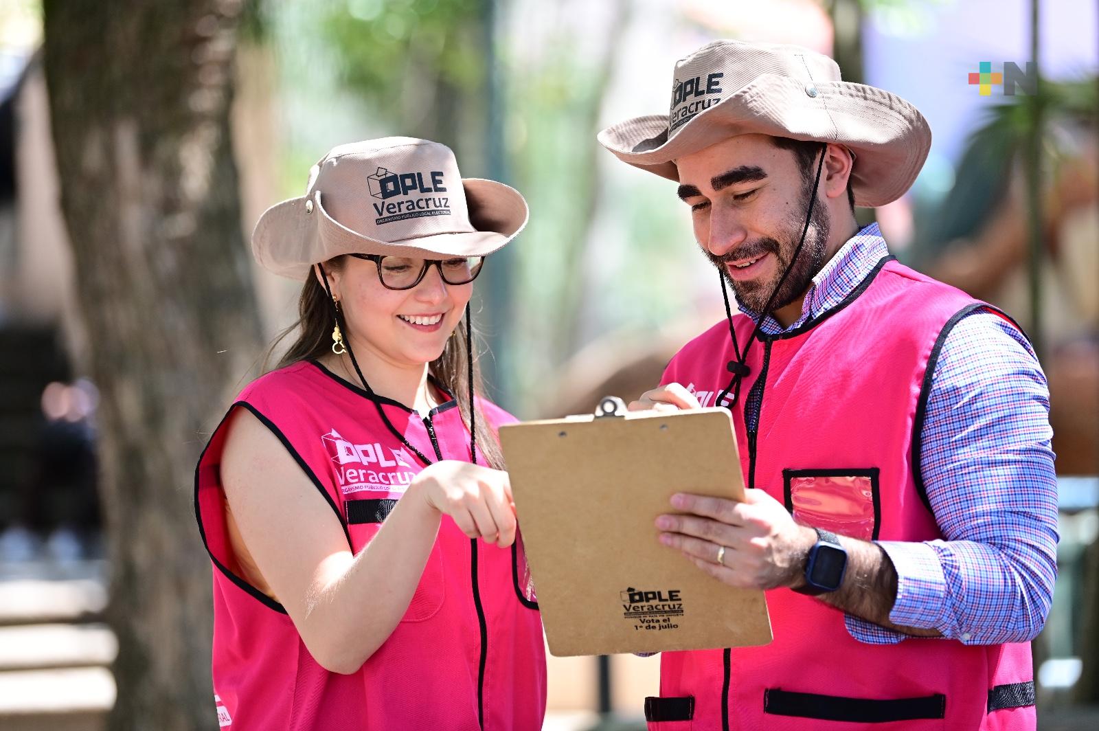 Invita OPLE Veracruz a ciudadanía a participar como SEL o CAEL