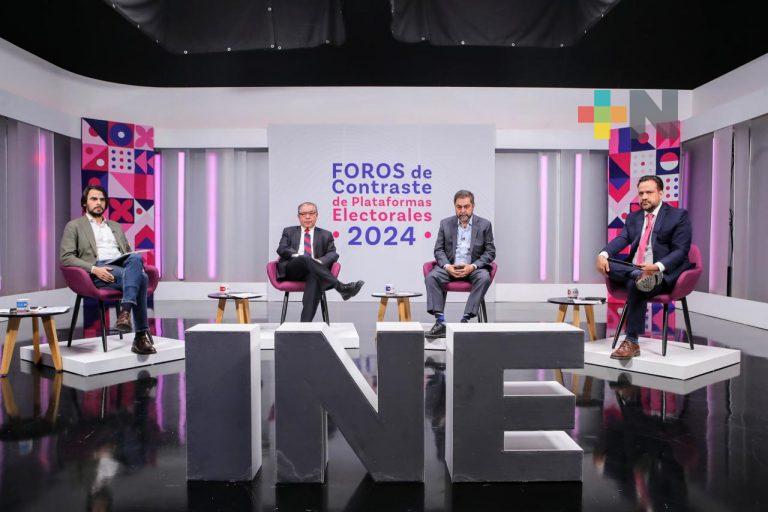 Realiza INE segundo Foro de Contraste de Plataformas Electorales 2024