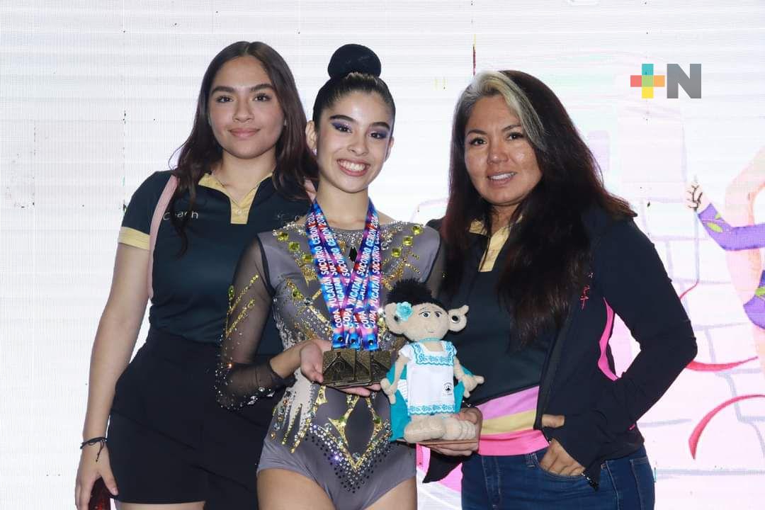 Destacan a nivel nacional gimnastas de Club de Oro en Copa Yucatán 2024