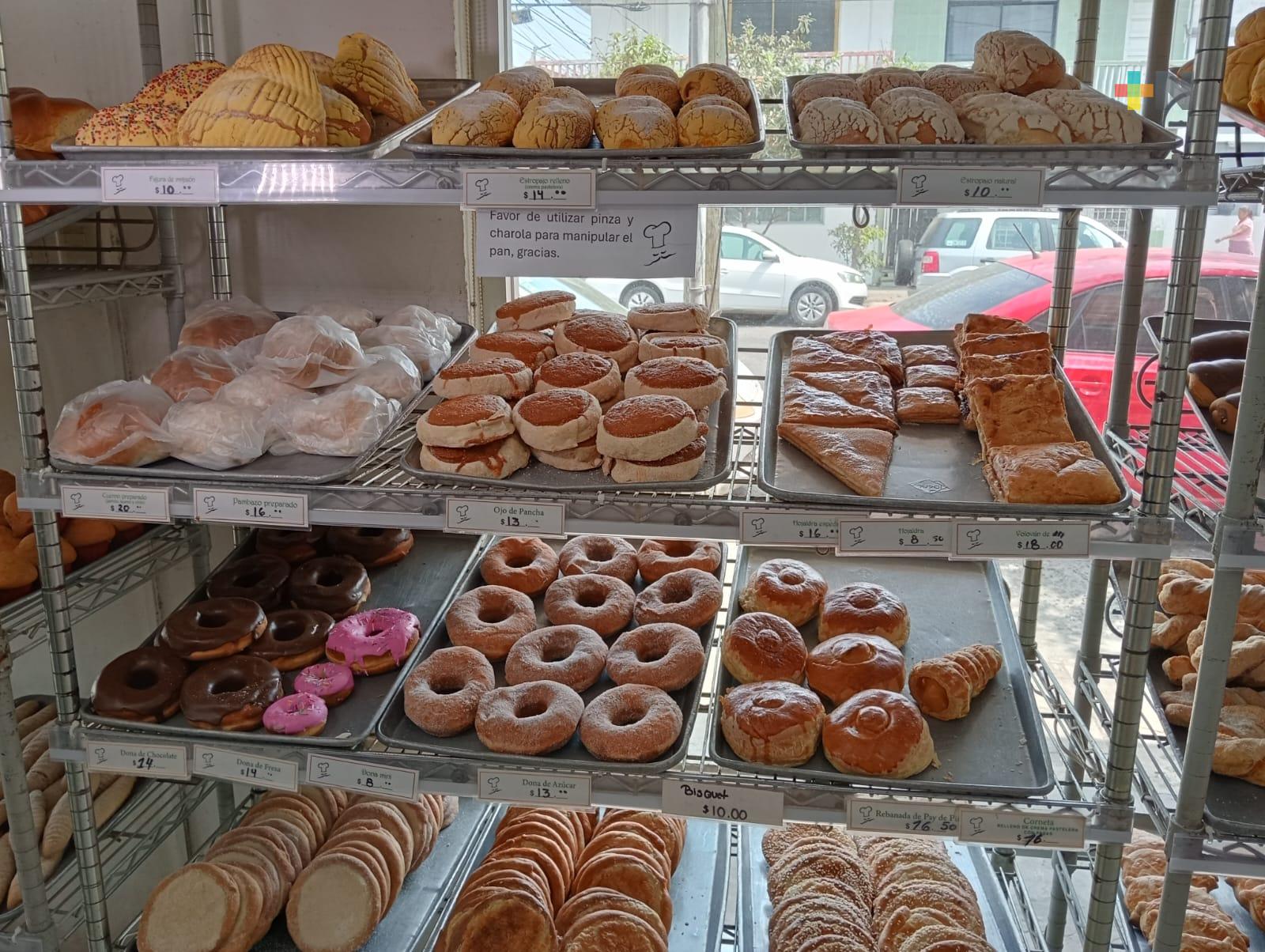 Se estima un próximo aumento en precio del pan de dulce en Veracruz