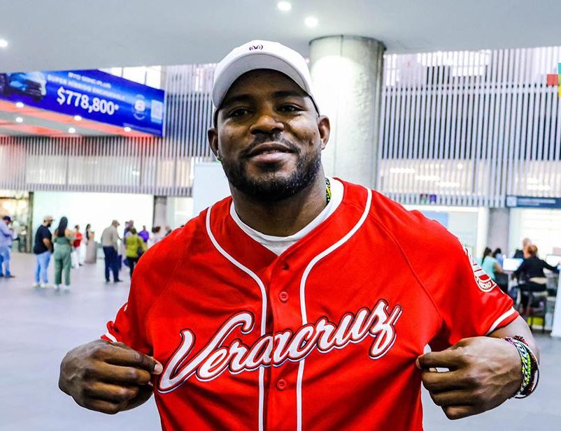 Yasiel Puig ya está en México para unirse a El Águila de Veracruz
