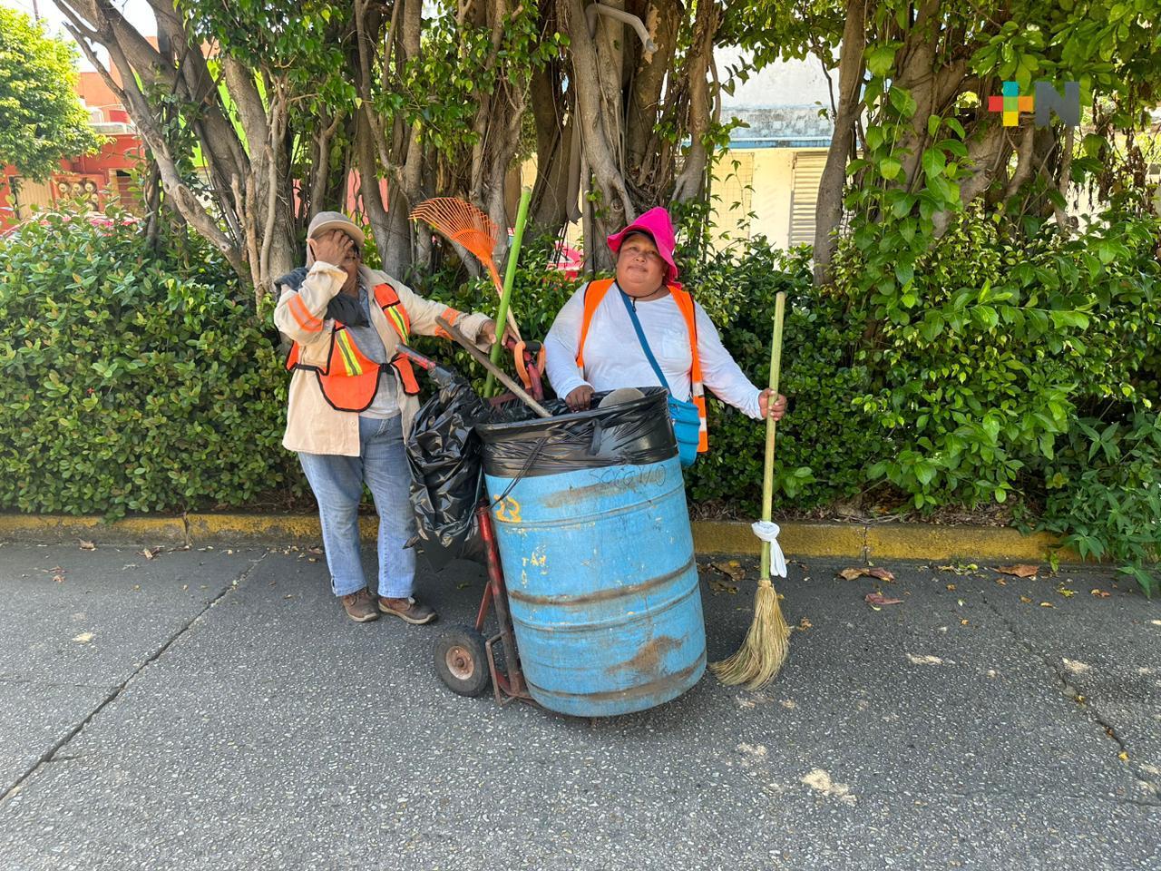 En municipio de Veracruz, trabajadores de limpia pública no laborarán durante días santos