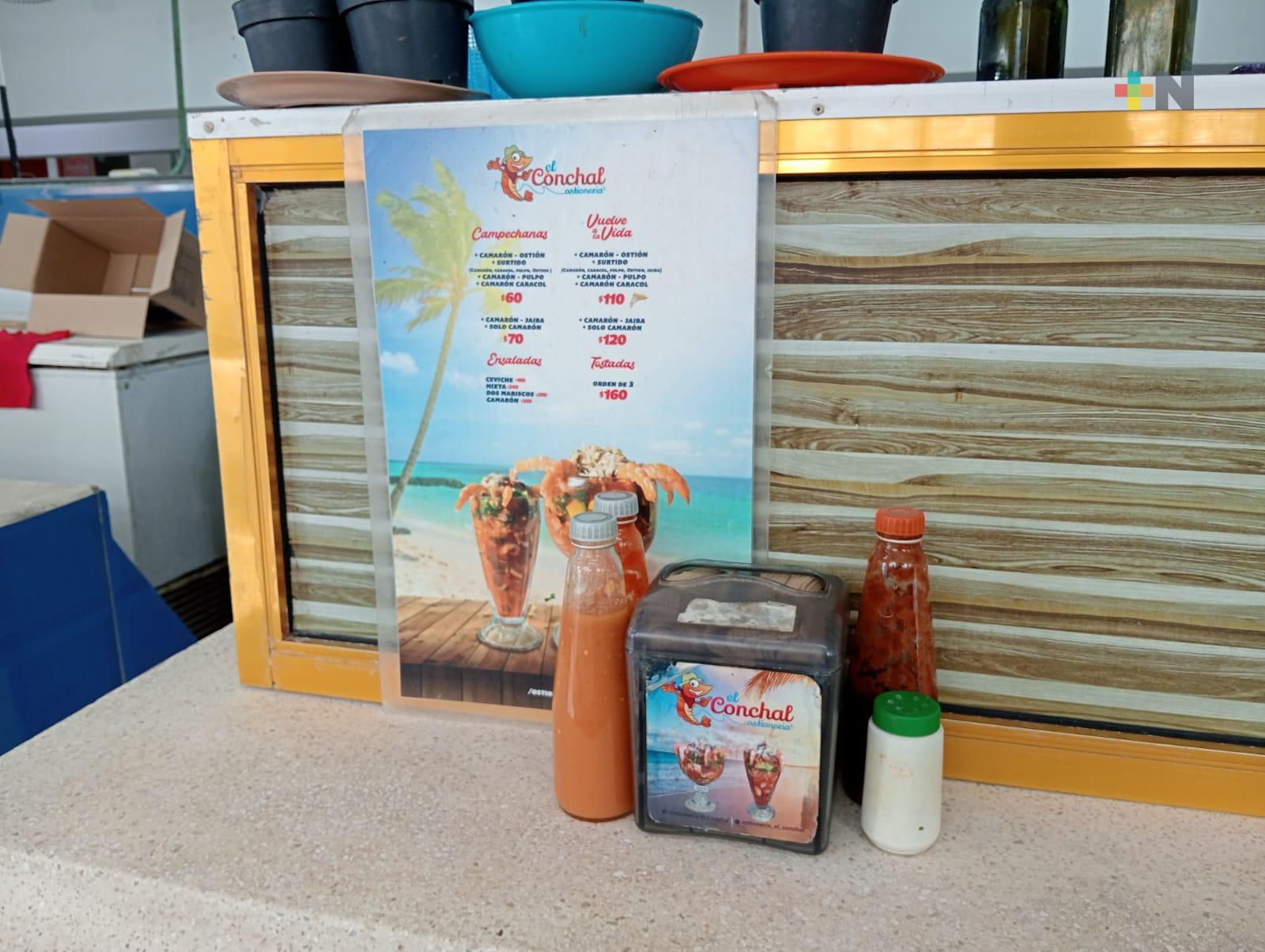 Comerciantes de mariscos reportan alza del 40% en sus ventas