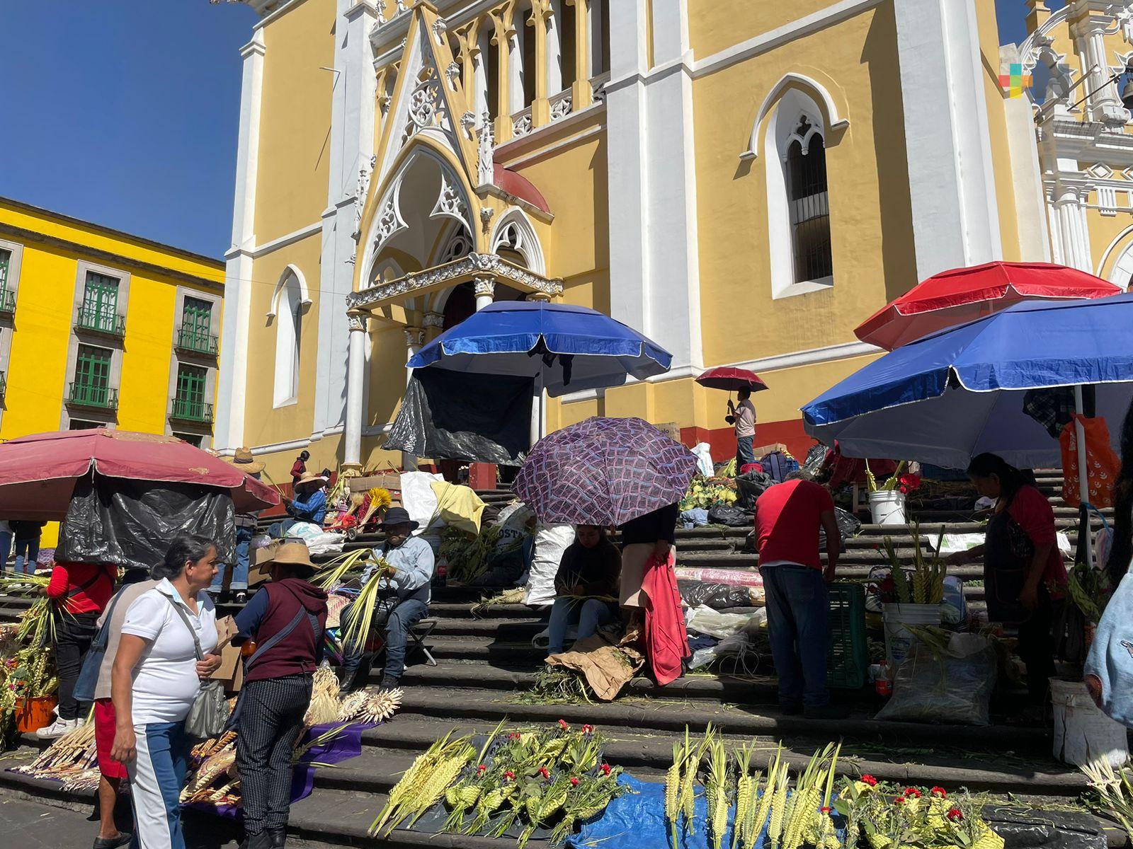 Bajas ventas de palmas reportan artesanos de San Andrés Tlanelhuayocan