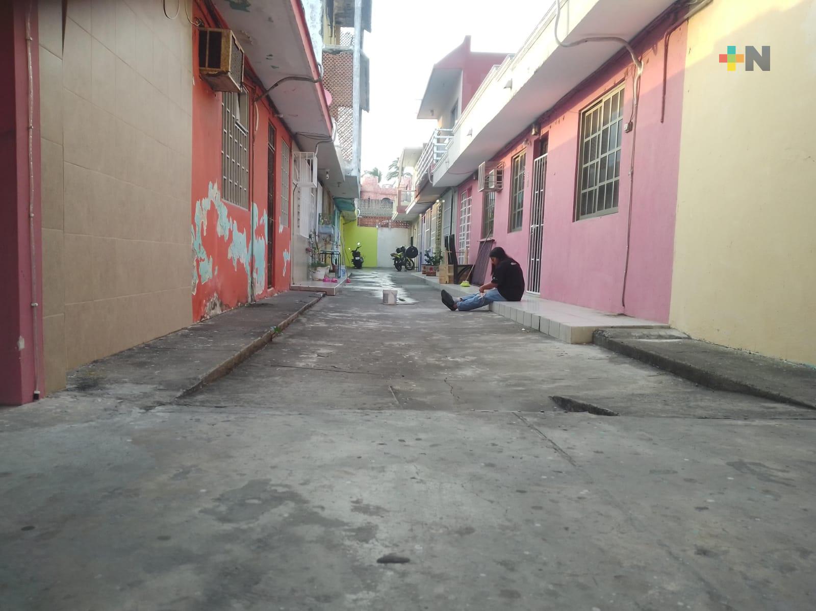 Vecino agrede a dos personas mayores en centro de la ciudad de Veracruz