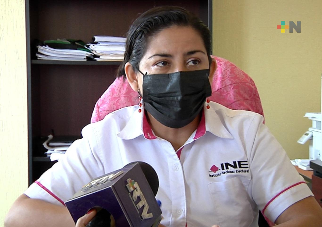 Junta Distrital del INE en Coatzacoalcos exhorta a respetar lineamientos electorales