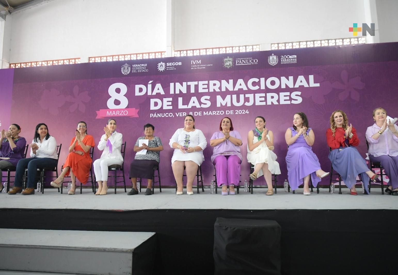Conmemoran en Pánuco, el Día Internacional de las Mujeres