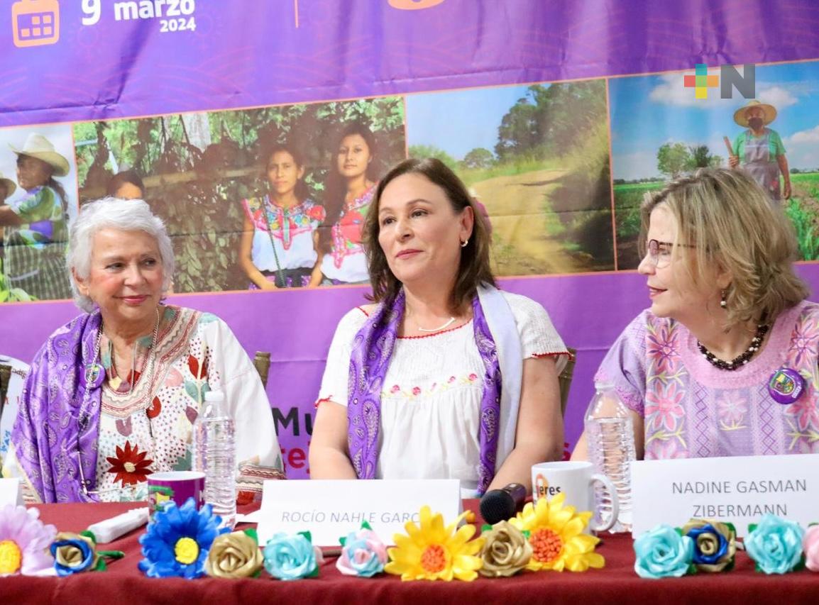 Con nuestras mujeres indígenas y campesinas el segundo piso de la 4T es un hecho: Rocío Nahle