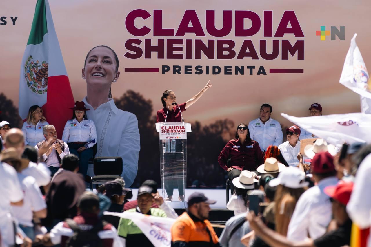 Nuestro proyecto tiene que ver con apoyar a las y los jóvenes de México: Claudia Sheinbaum