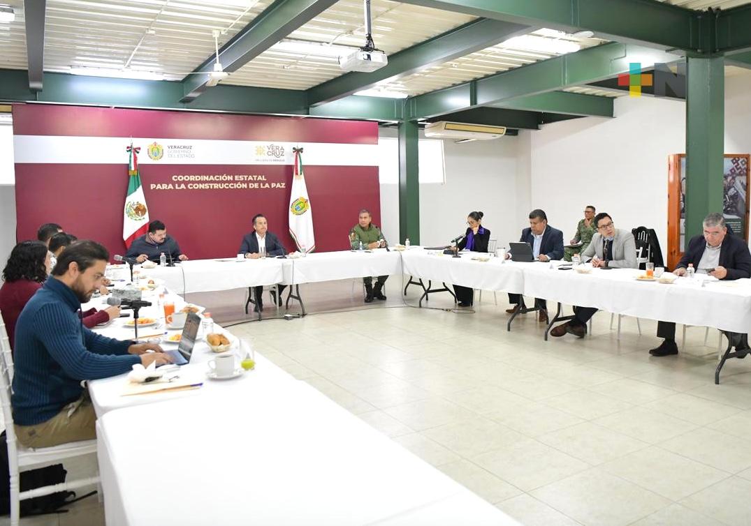 Fiscalía General del Estado participa en la Mesa para Construcción de la Paz