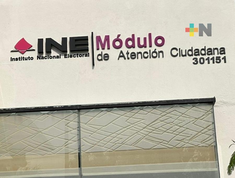 Hasta el 14 de marzo ciudadanos podrán obtener credencial para votar en Coatzacoalcos