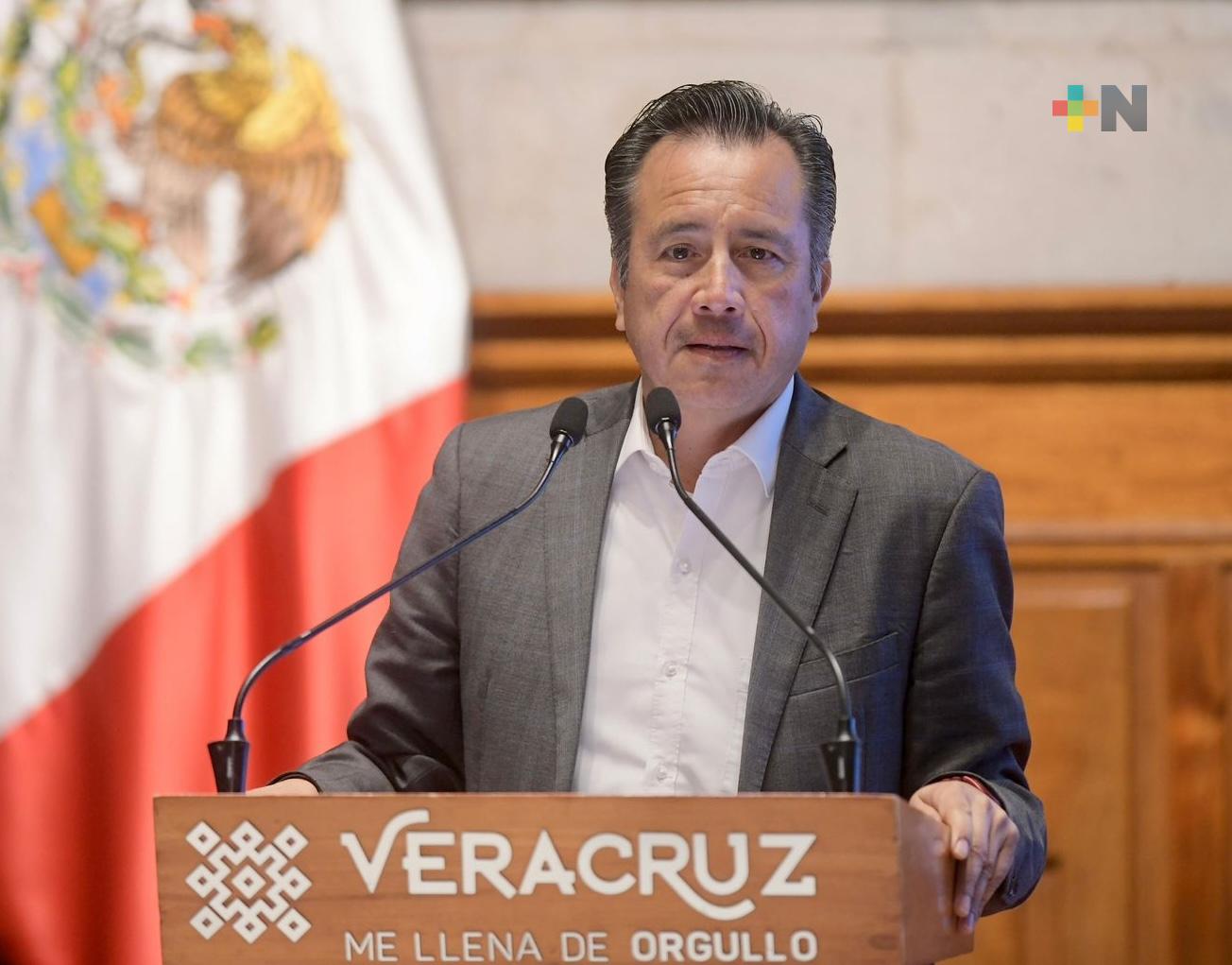 Veracruz reduce los homicidios porque atiende las causas: Cuitláhuac García