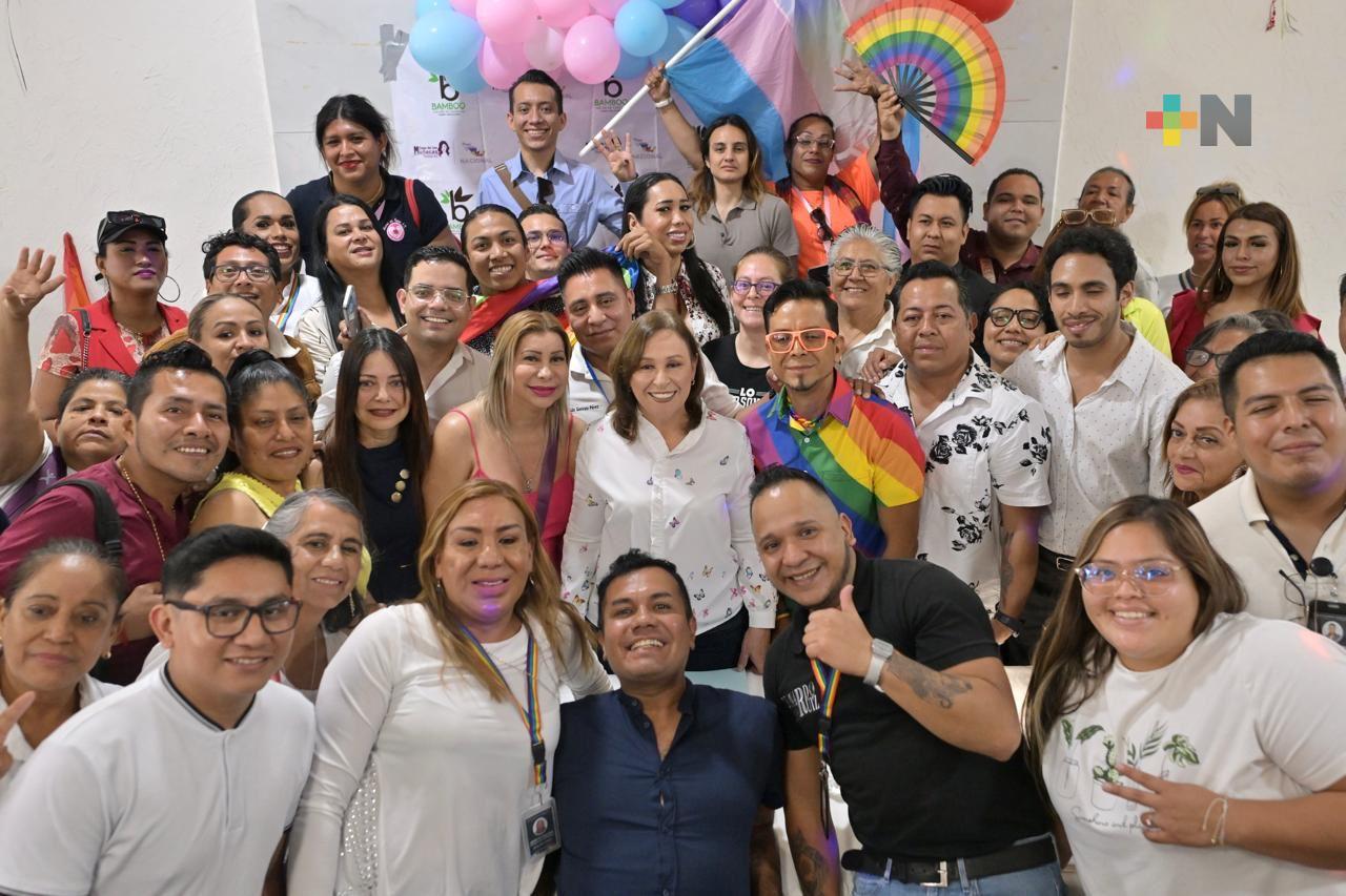 En Veracruz no hay cabida a discriminación ni al clasismo, Morena es inclusión: Rocío Nahle