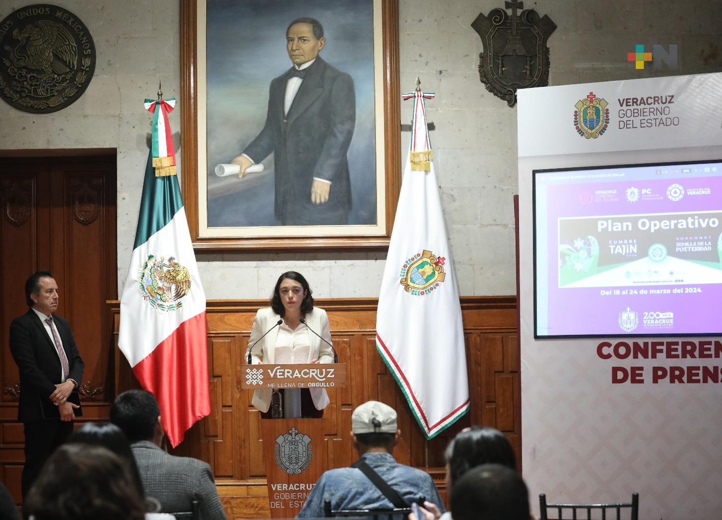 Alrededor de mil elementos resguardan la seguridad en Festival Cumbre Tajín 2024