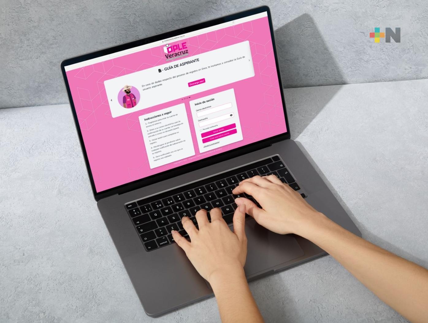 Multisistema SEL y CAEL del OPLE Veracruz, es rápido y sencillo