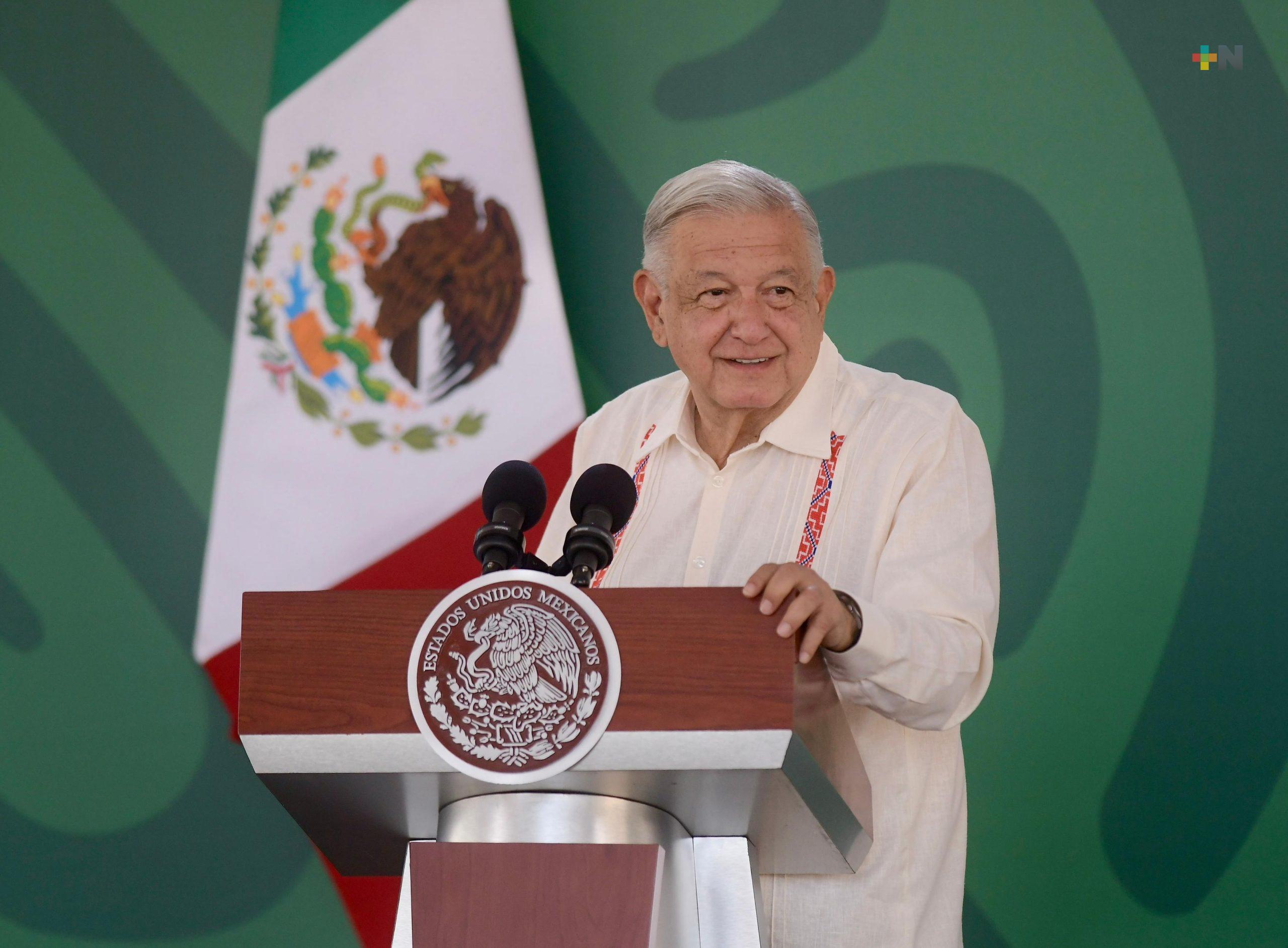 «En Veracruz ya no hay corrupción», afirma el presidente López Obrador
