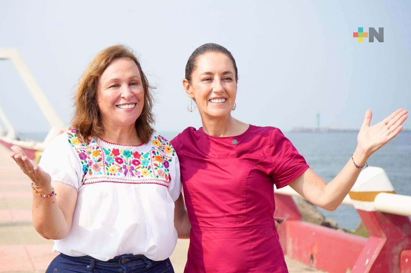 En Veracruz, los debates serán de altura: Rocío Nahle