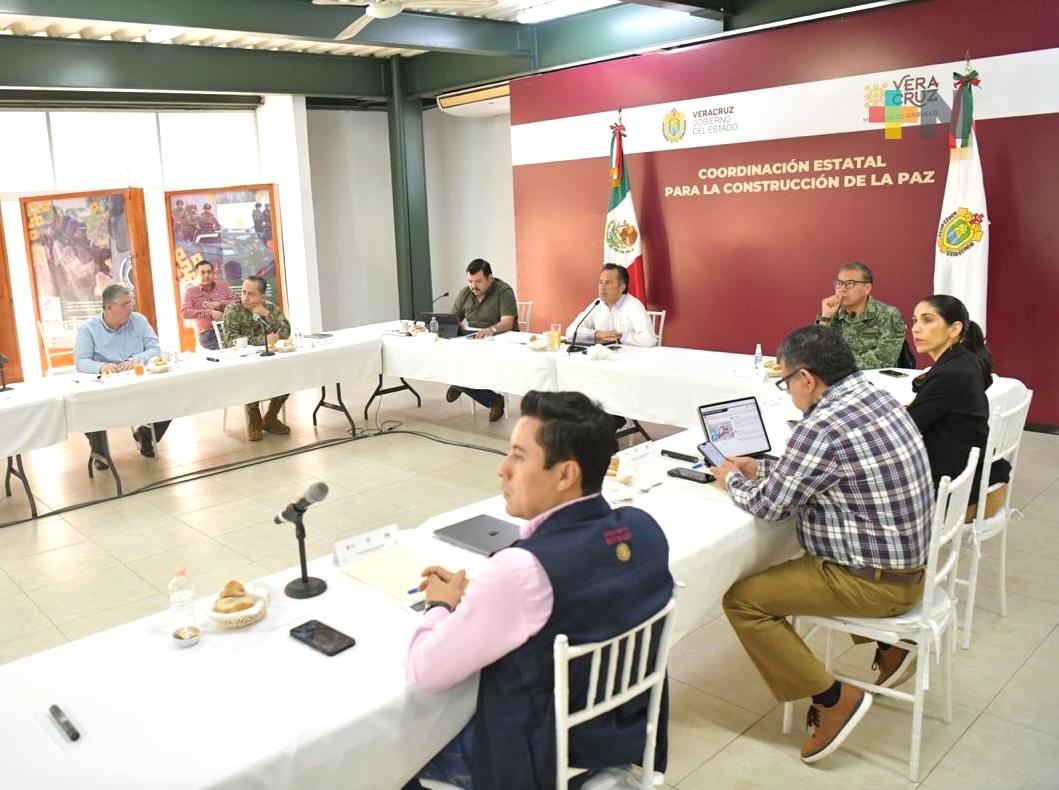 Fiscalía General del Estado participa en la Mesa de Coesconpaz