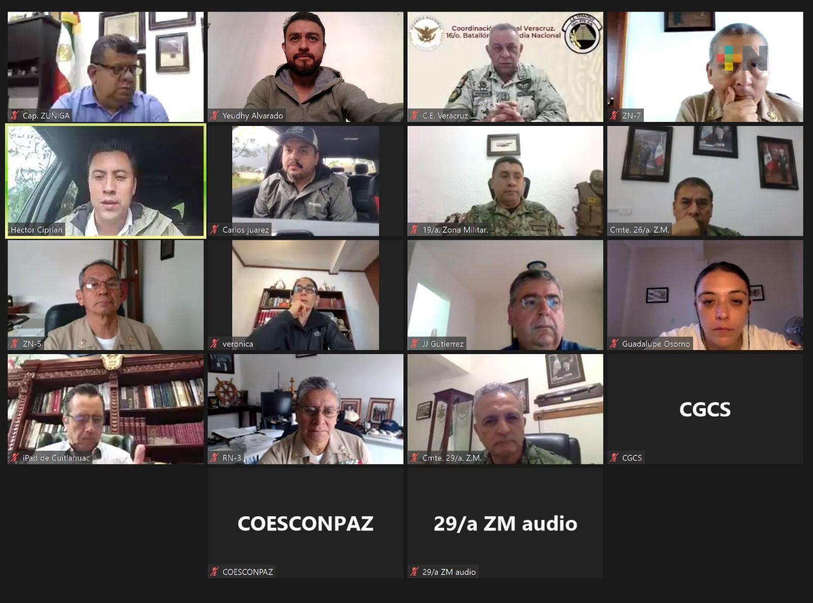 FGE participa en la Mesa para Construcción de la Paz, en Emiliano Zapata