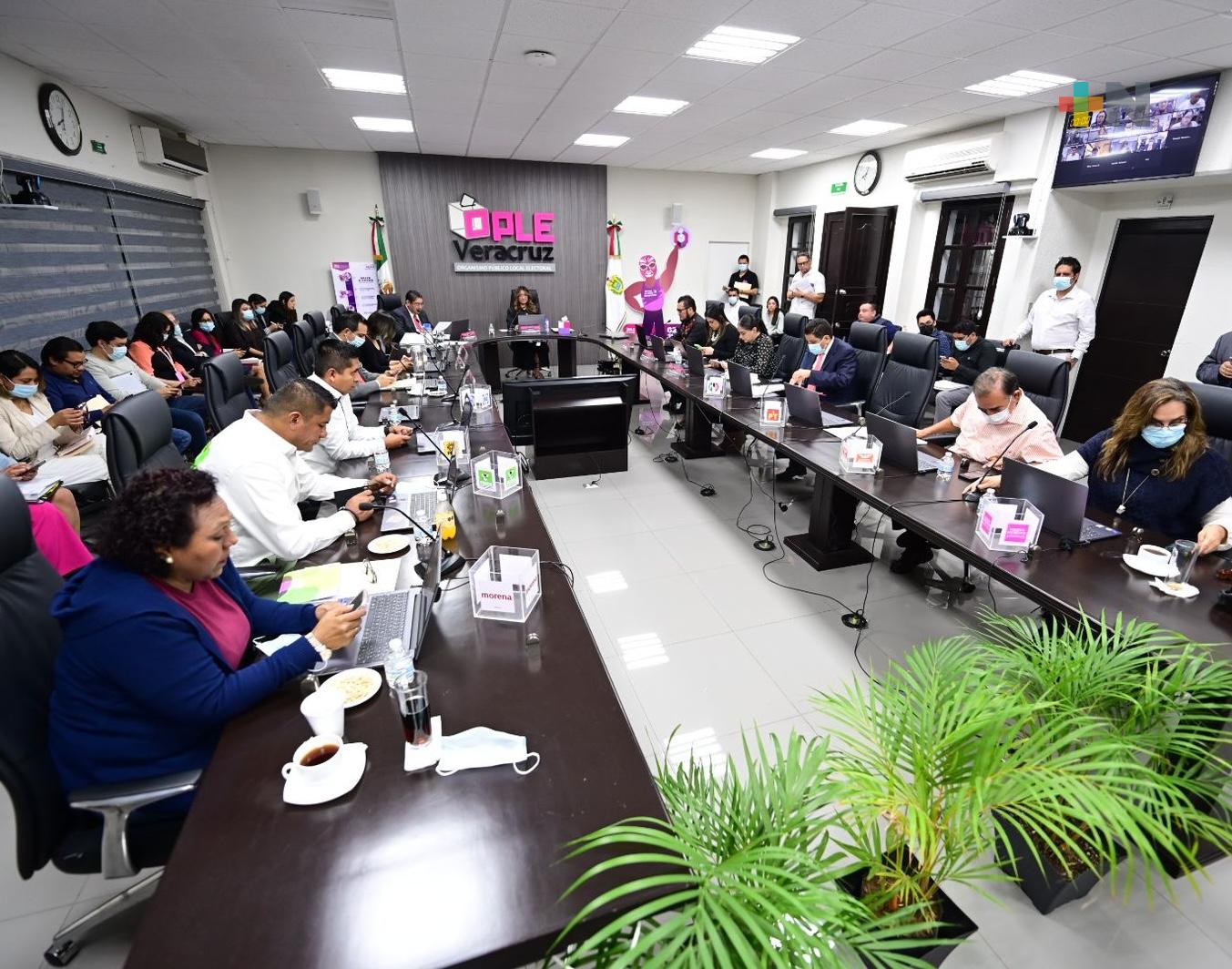 OPLE Veracruz aprueba candidaturas a la gubernatura del proceso electoral ordinario