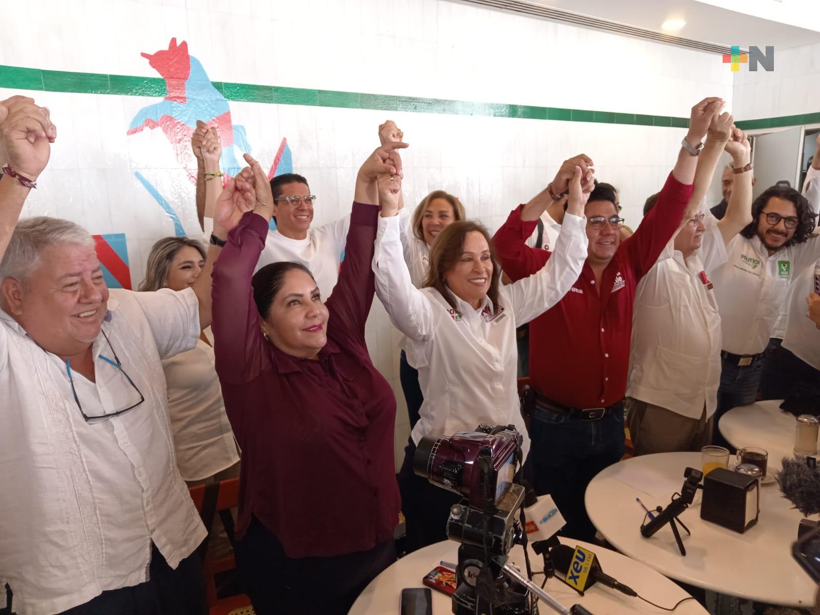 Mi campaña será alegre y respetuosa: Rocío Nahle