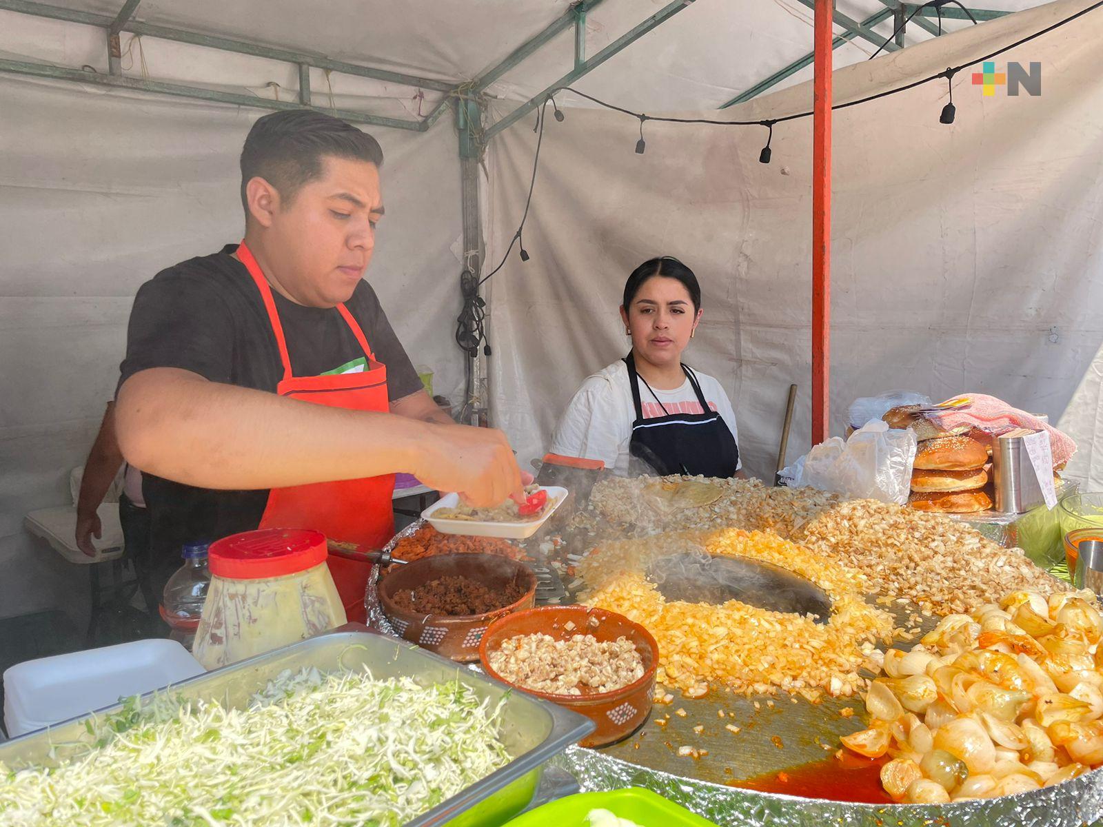 Comerciantes del Festival del Taco reportan éxito en ventas