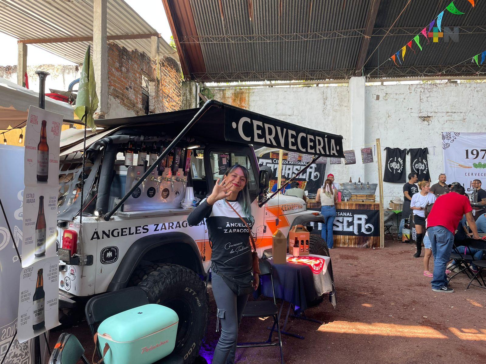 Todo un éxito la cuarta edición del Festival de la Cerveza Artesanal, en Coatepec