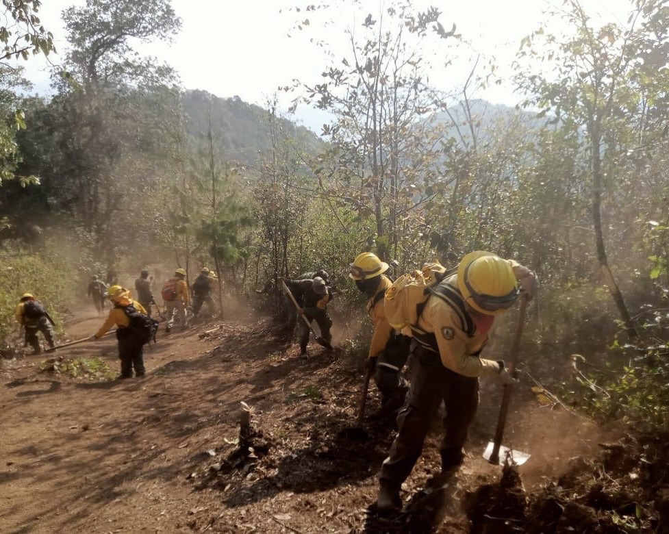 Liquidado incendio de Soledad Atzompa, controlado y 95% de liquidación en Huiloapan