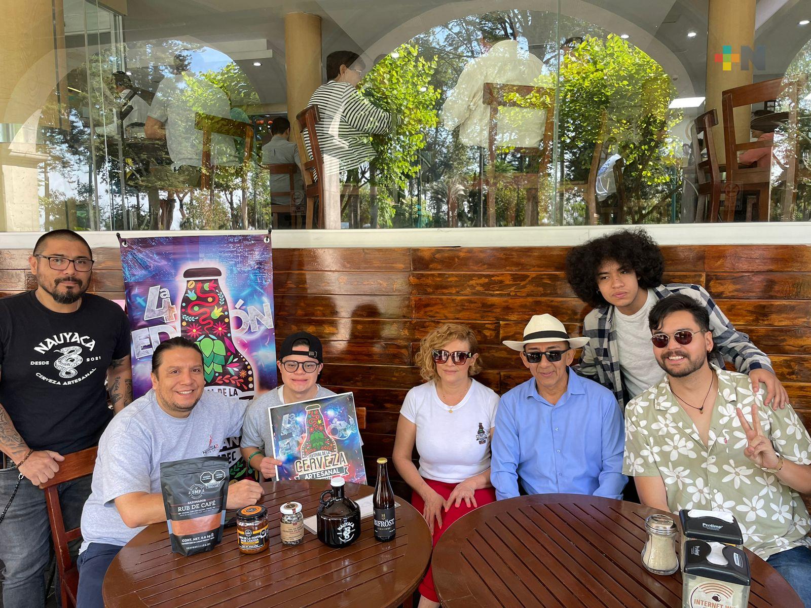 Celebrarán cuarto Festival de la Cerveza Artesanal el fin de semana en Coatepec